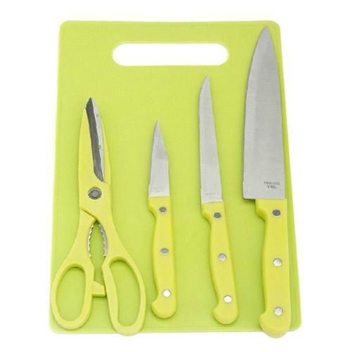 日光生活 厨房刀具5件套 刀具 厨房 套装 菜刀剪刀蔬果刀 h447